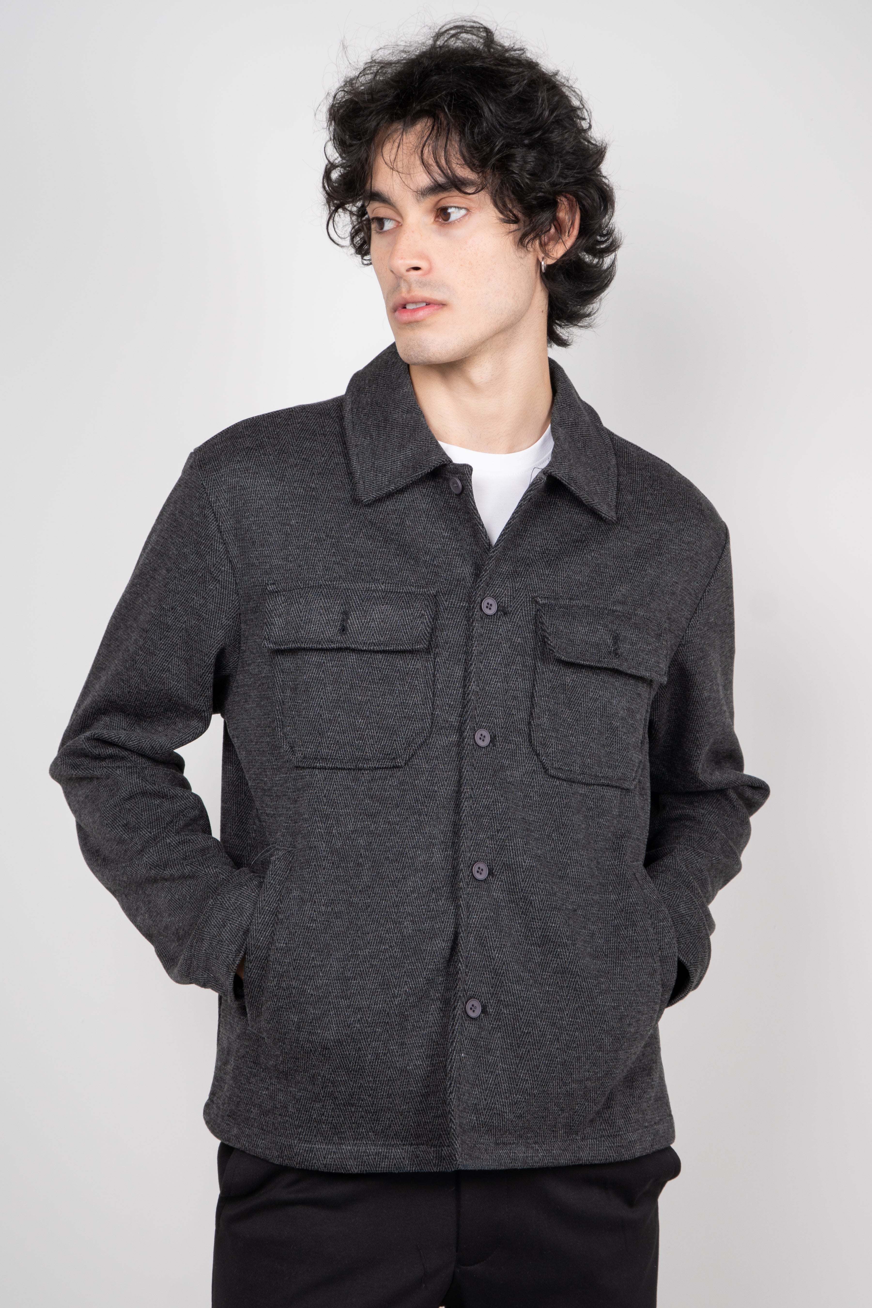 Jaqueta Masculina Tweed Inverno