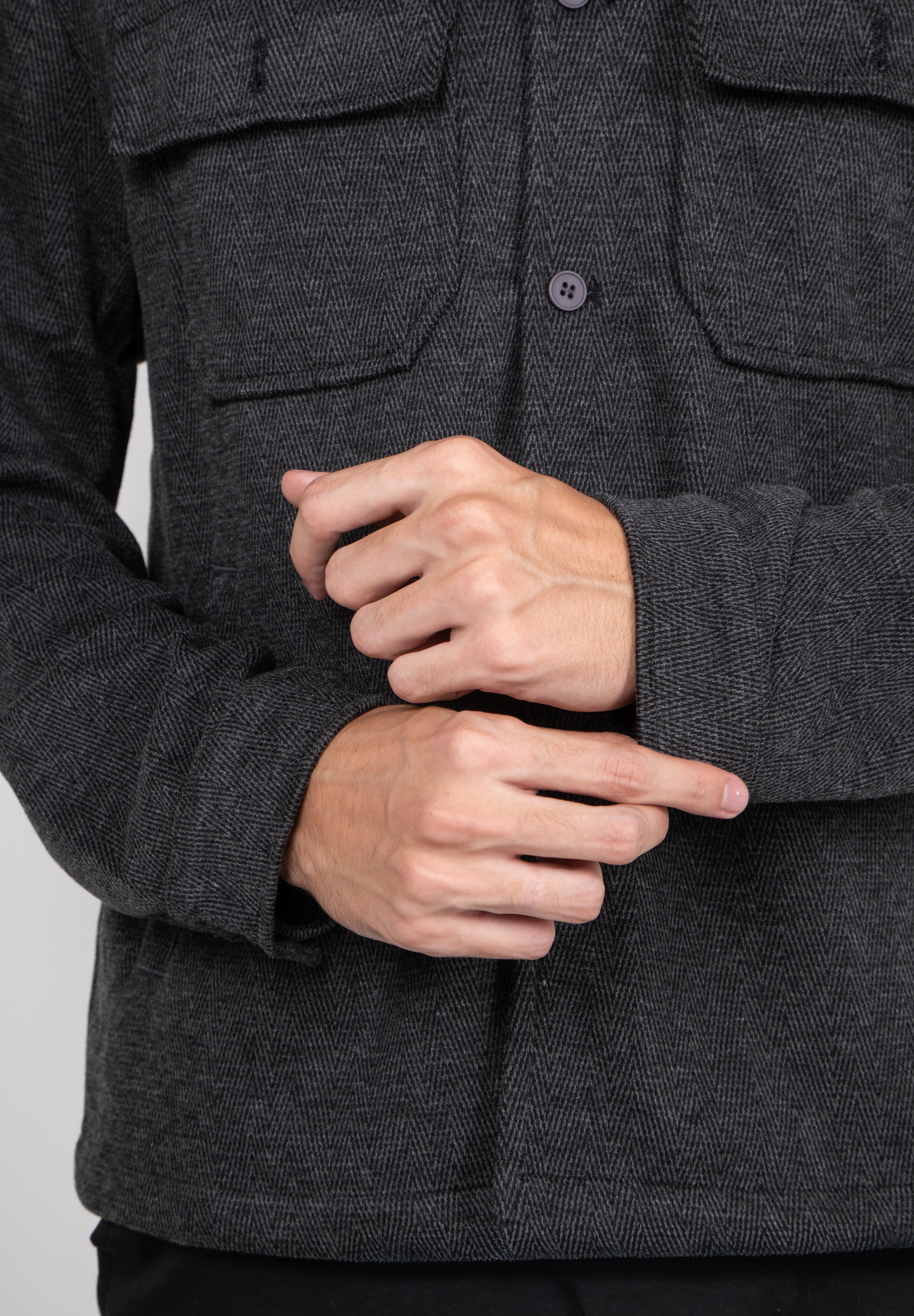 Jaqueta Masculina Tweed Inverno