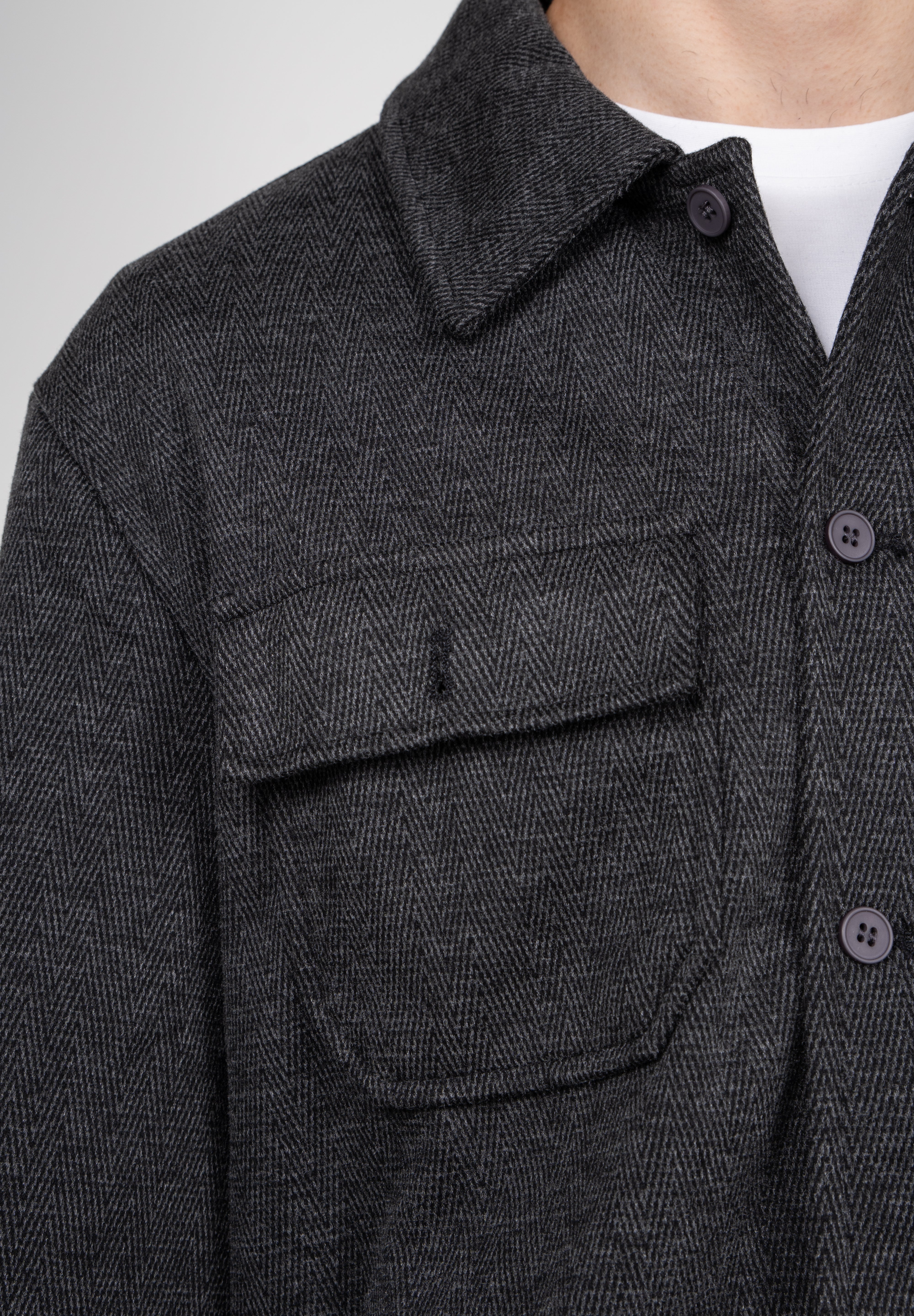 Jaqueta Masculina Tweed Inverno