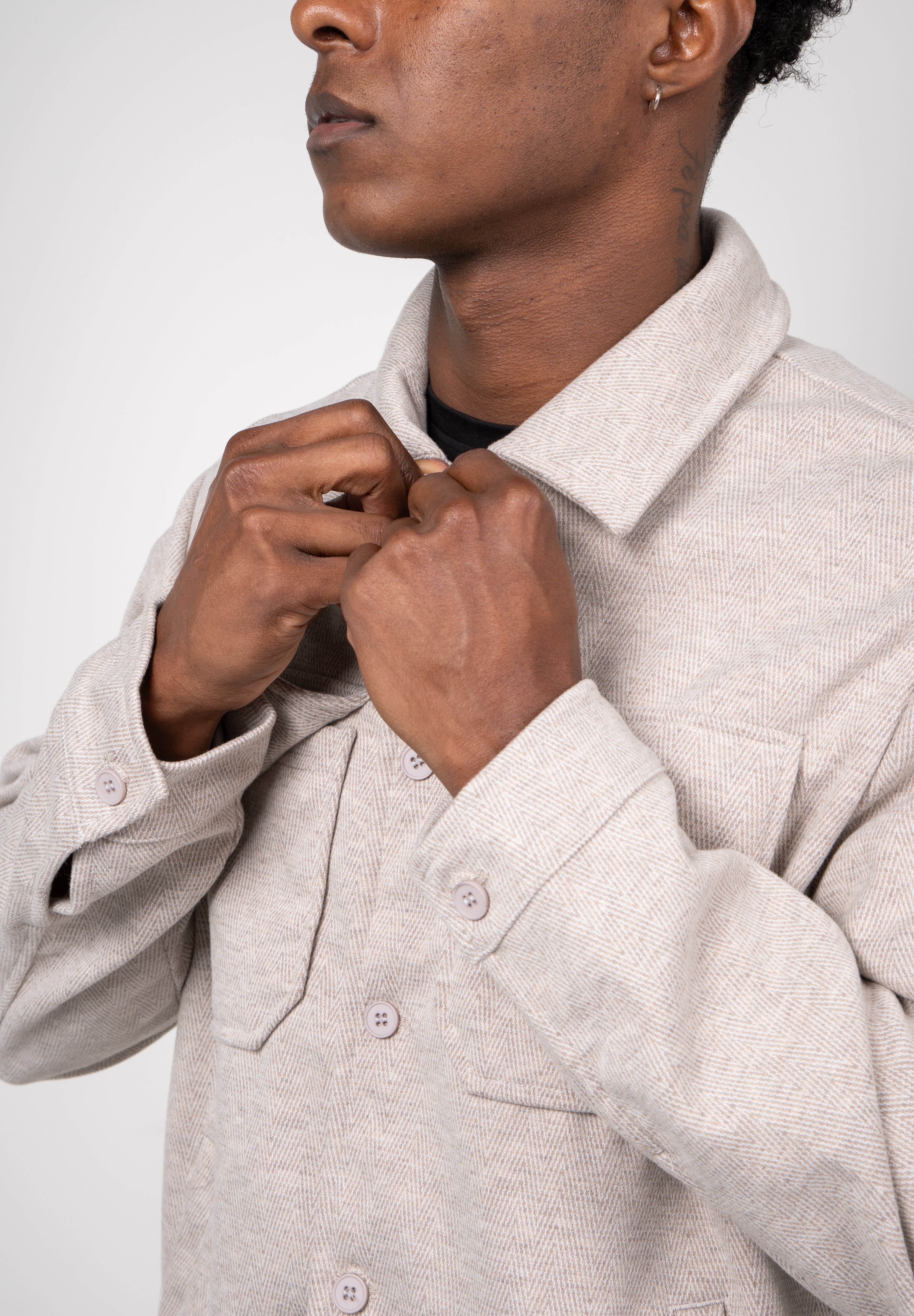Jaqueta Masculina Tweed Inverno