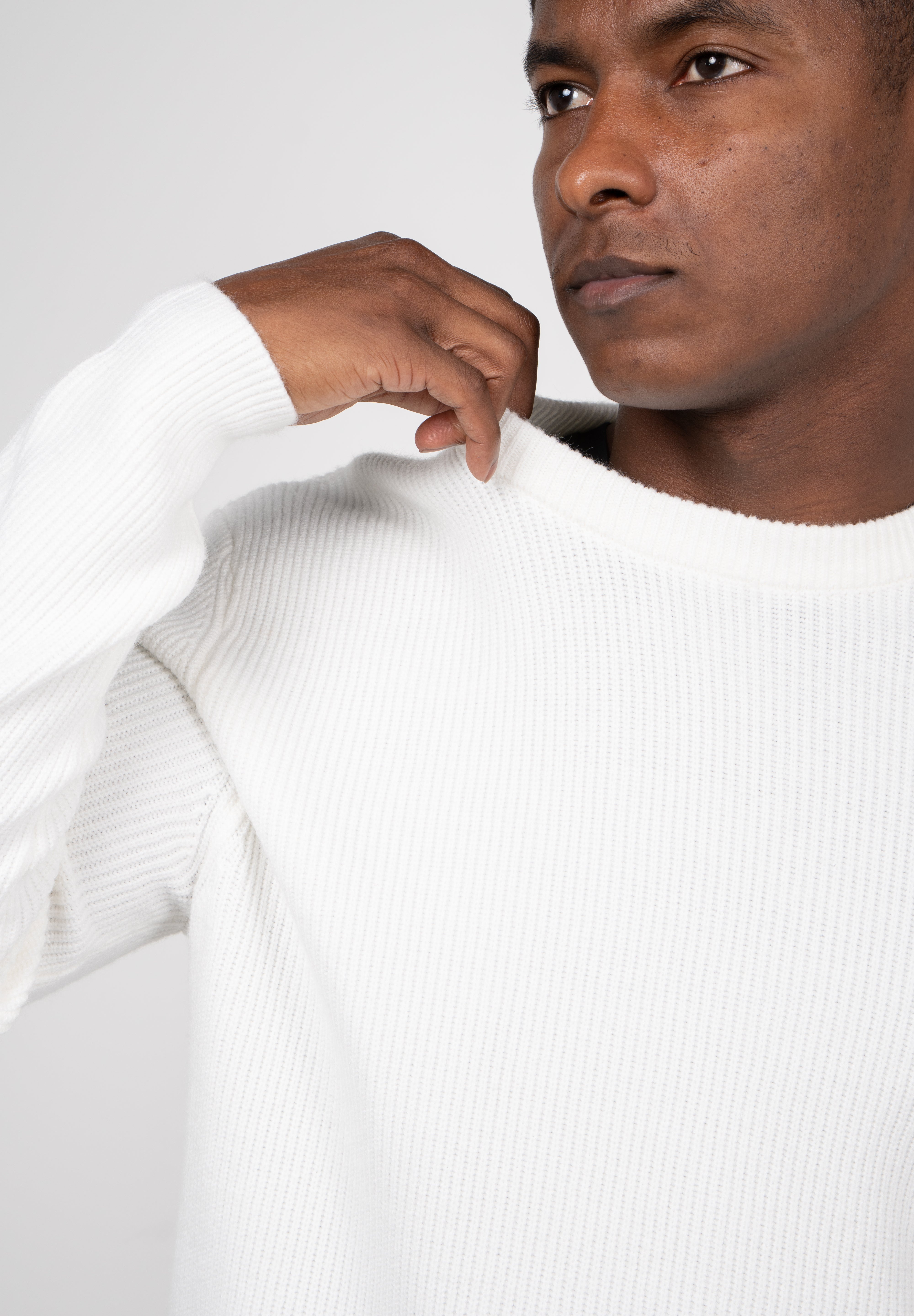 Suéter Tricot Masculino Gola Careca Premium