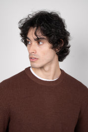 Suéter Tricot Masculino Gola Careca Premium