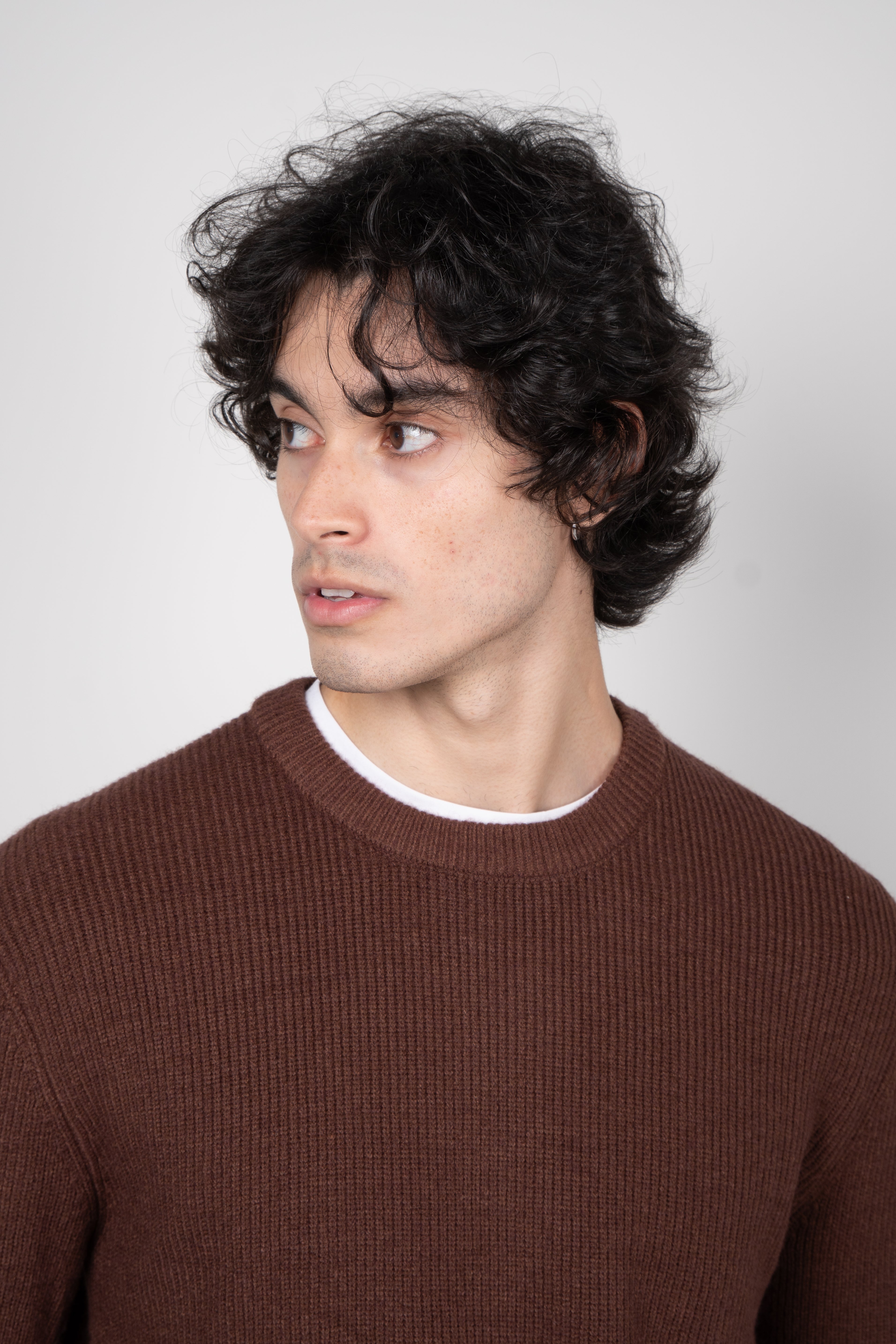 Suéter Tricot Masculino Gola Careca Premium