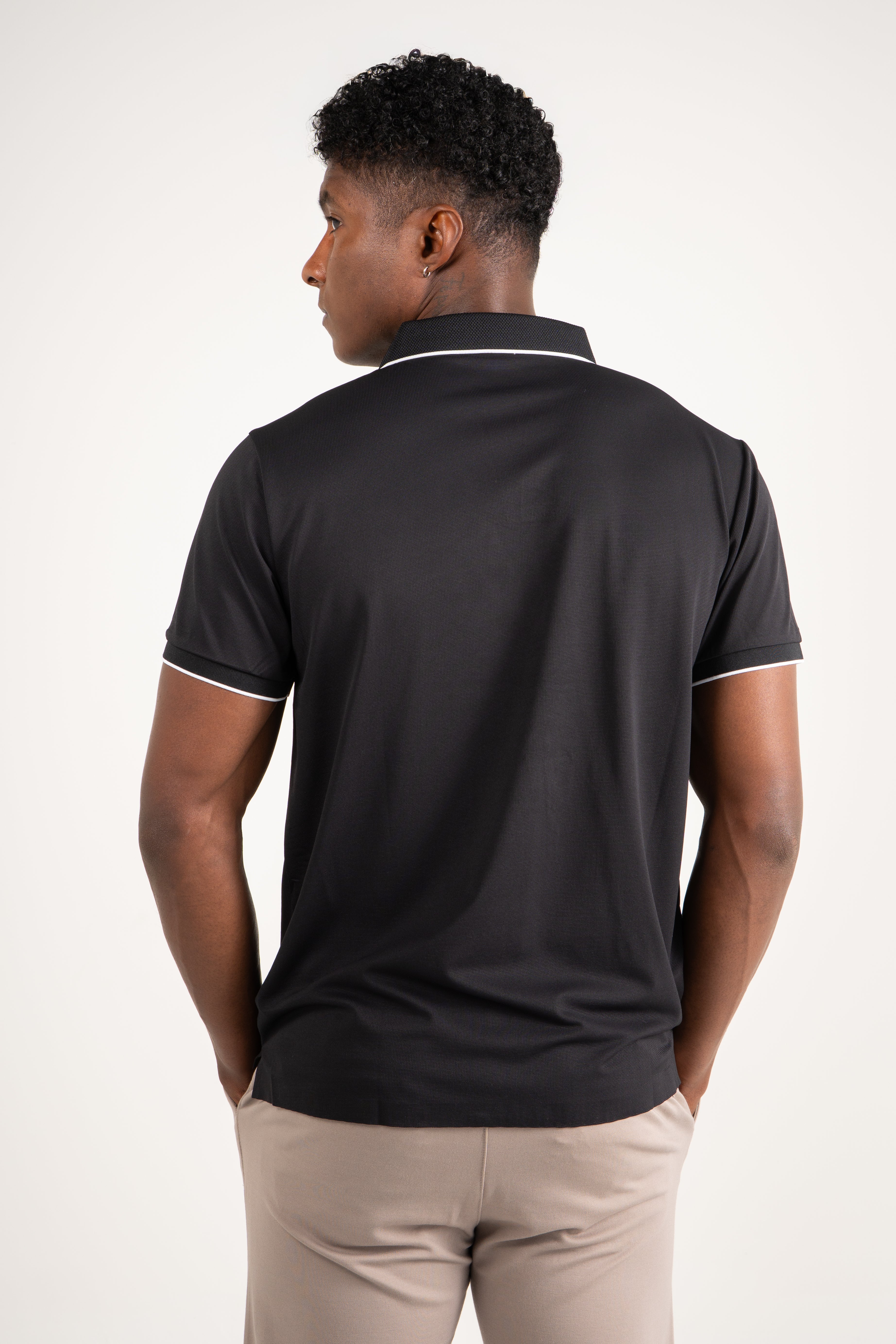 Camisa Polo Masculina Ultra Stretch Gola V