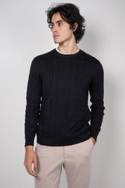 Suéter Tricot Gola Careca Trançado