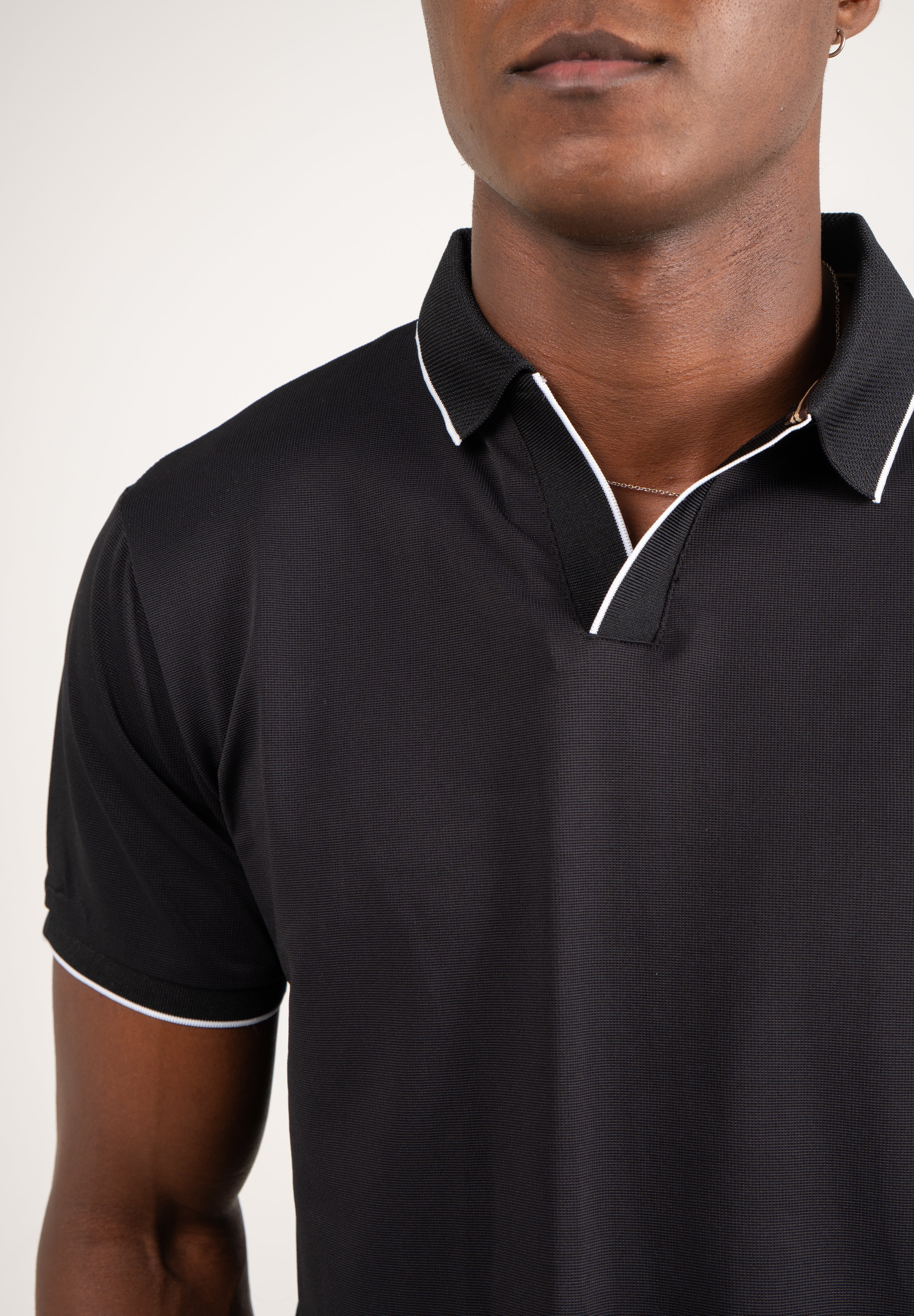 Camisa Polo Masculina Ultra Stretch Gola V