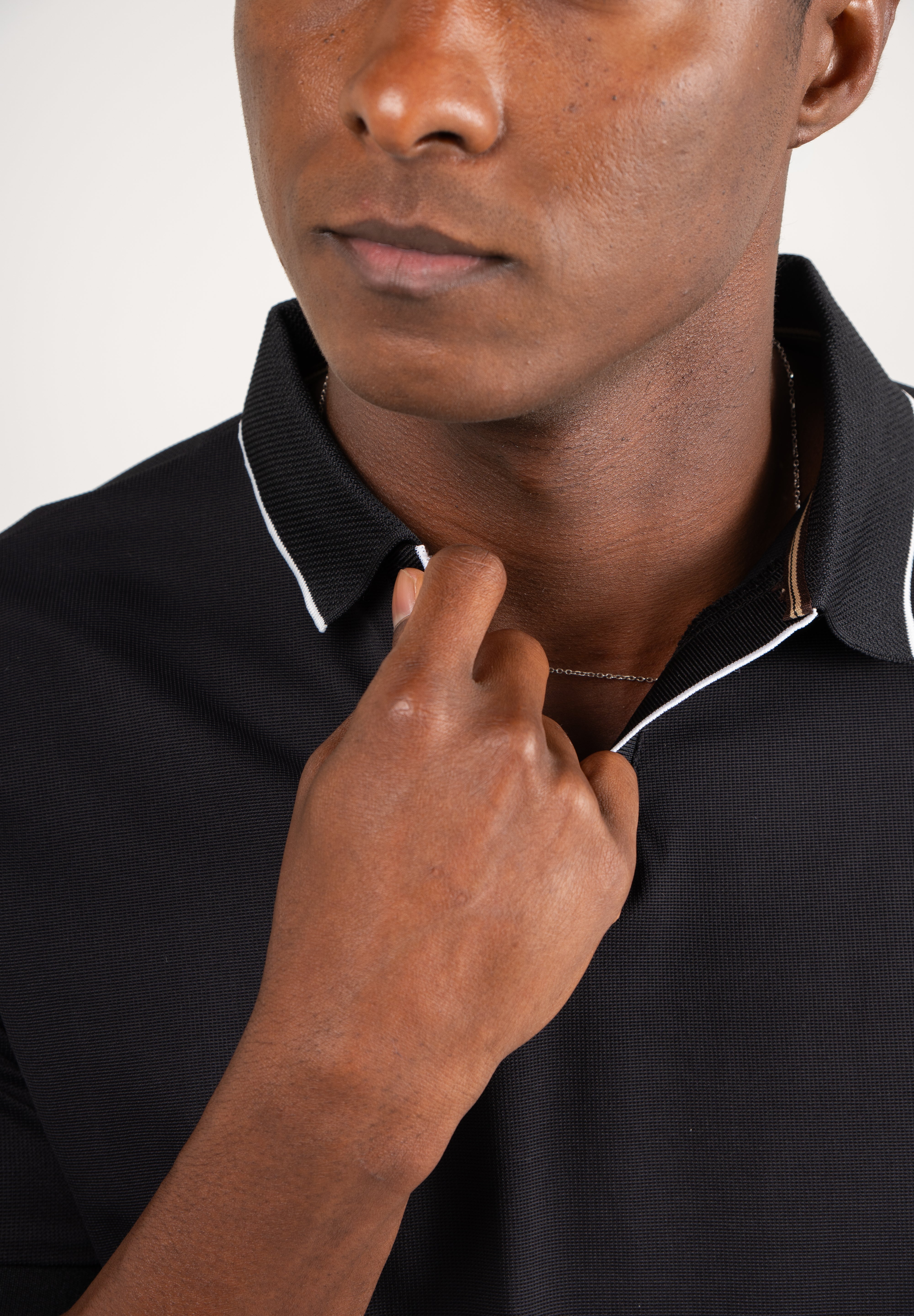 Camisa Polo Masculina Ultra Stretch Gola V