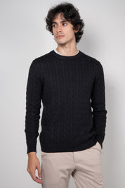 Suéter Tricot Masculino Gola Careca Premium
