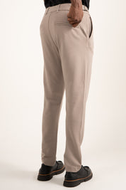 Calça de Alfaiataria Slim de Poliamida com Ajuste