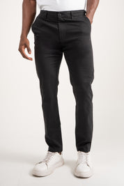 Calça de Alfaiataria Sarja Masculina com Ajuste Lateral