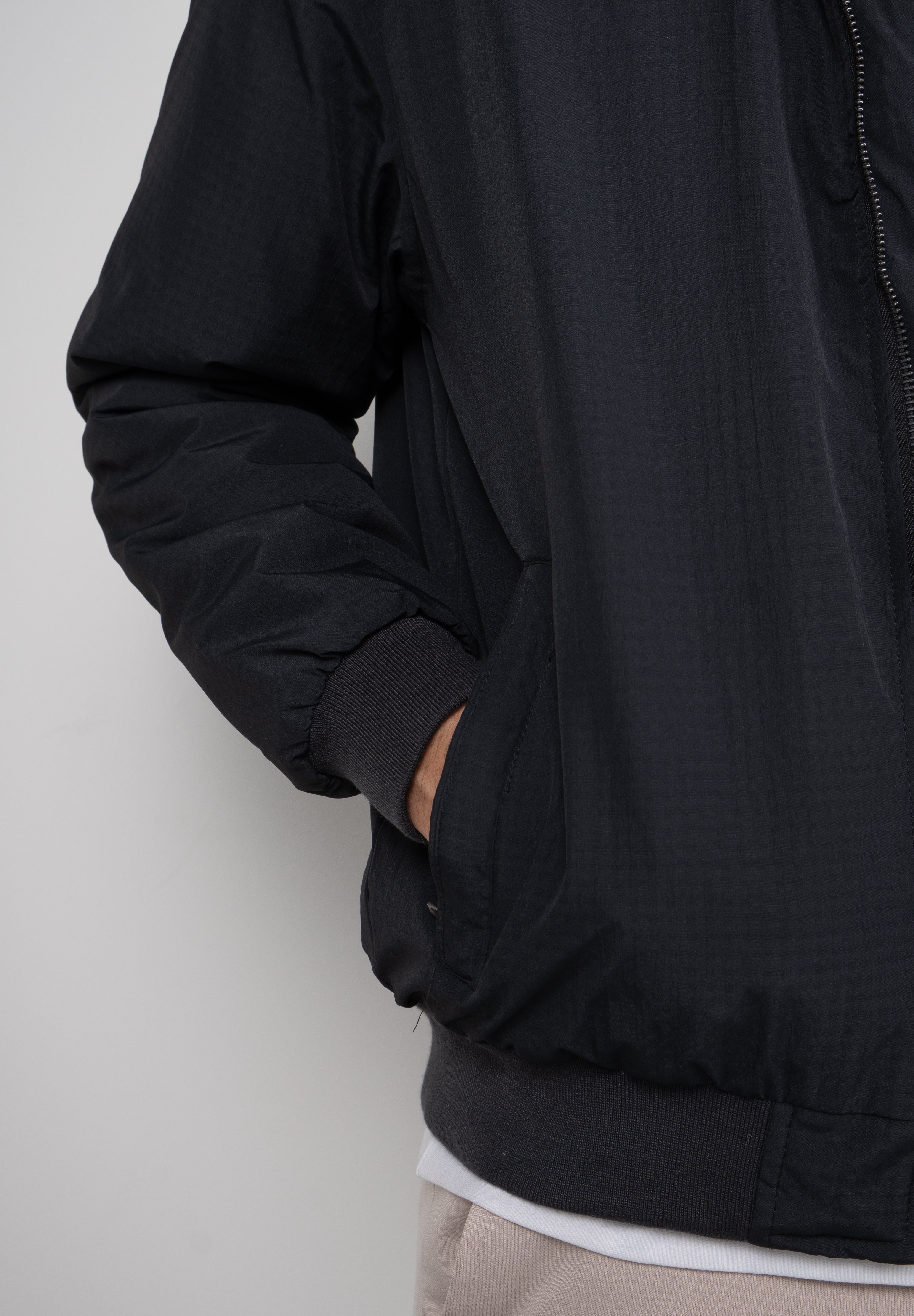Jaqueta Masculina Zíper Nylon