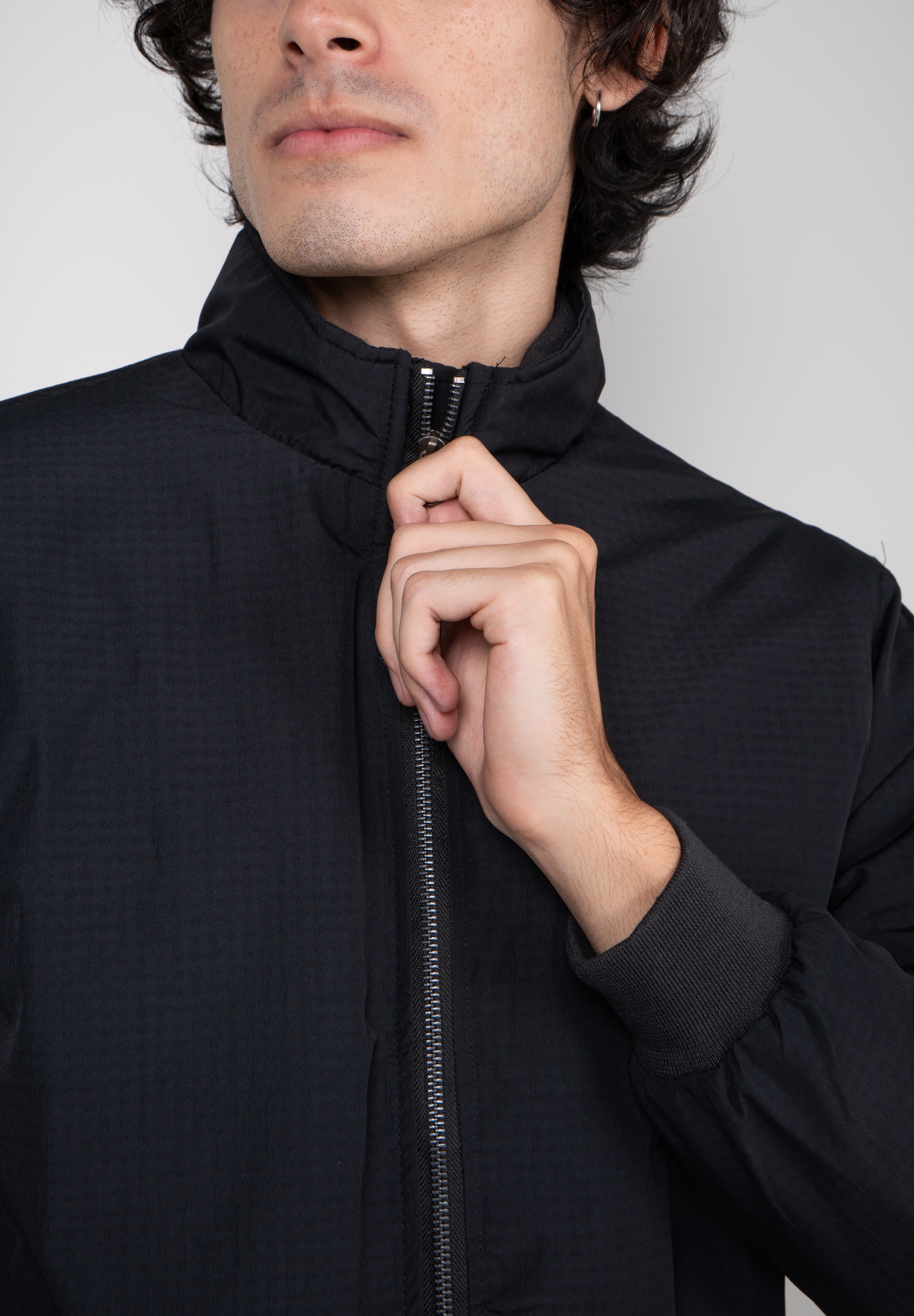 Jaqueta Masculina Zíper Nylon