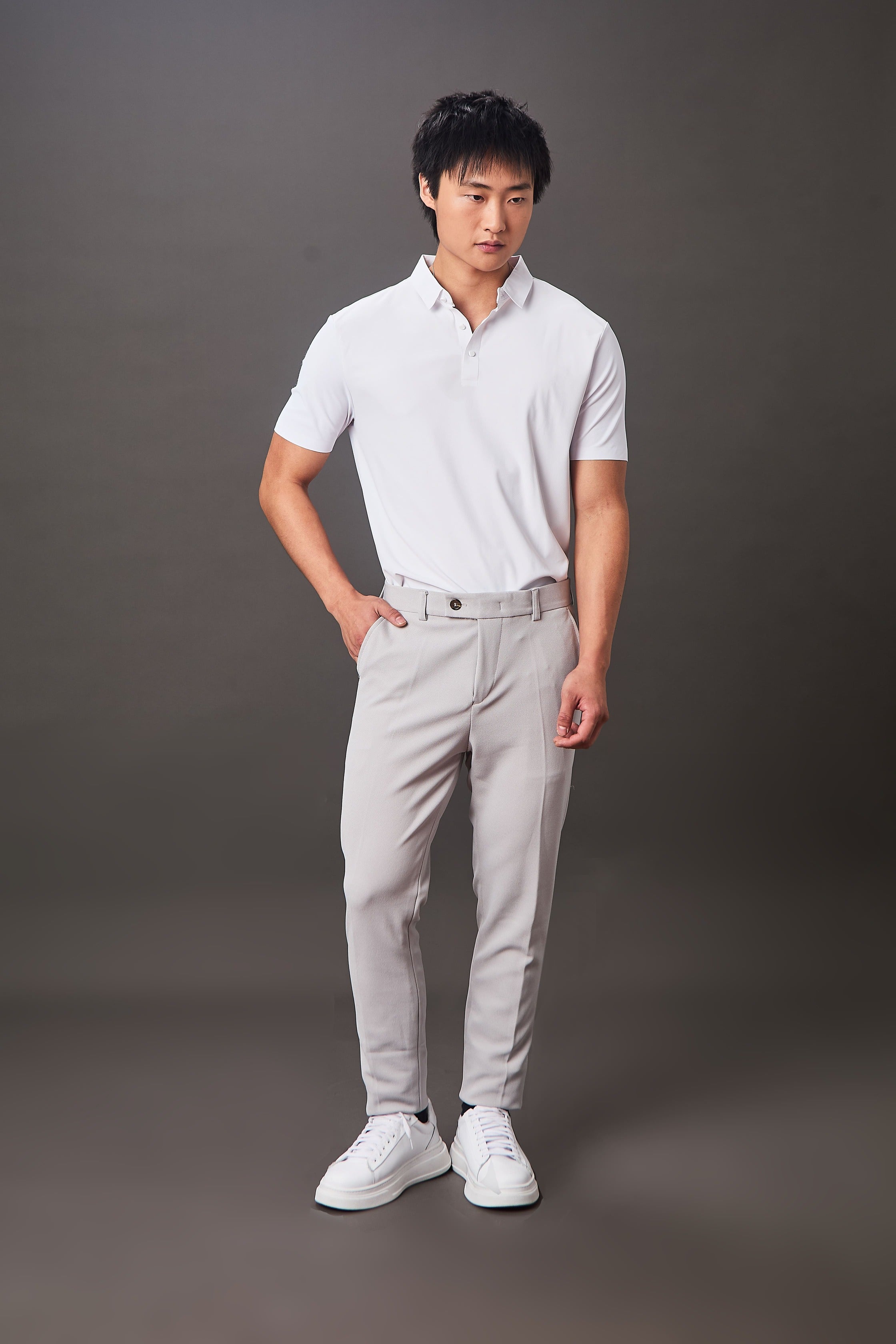 Kit Essencial - Calça Malha + Polo Tech