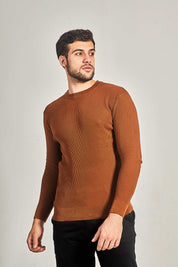 Suéter Tricot Masculino Gola Redonda - Conforto e Estilo