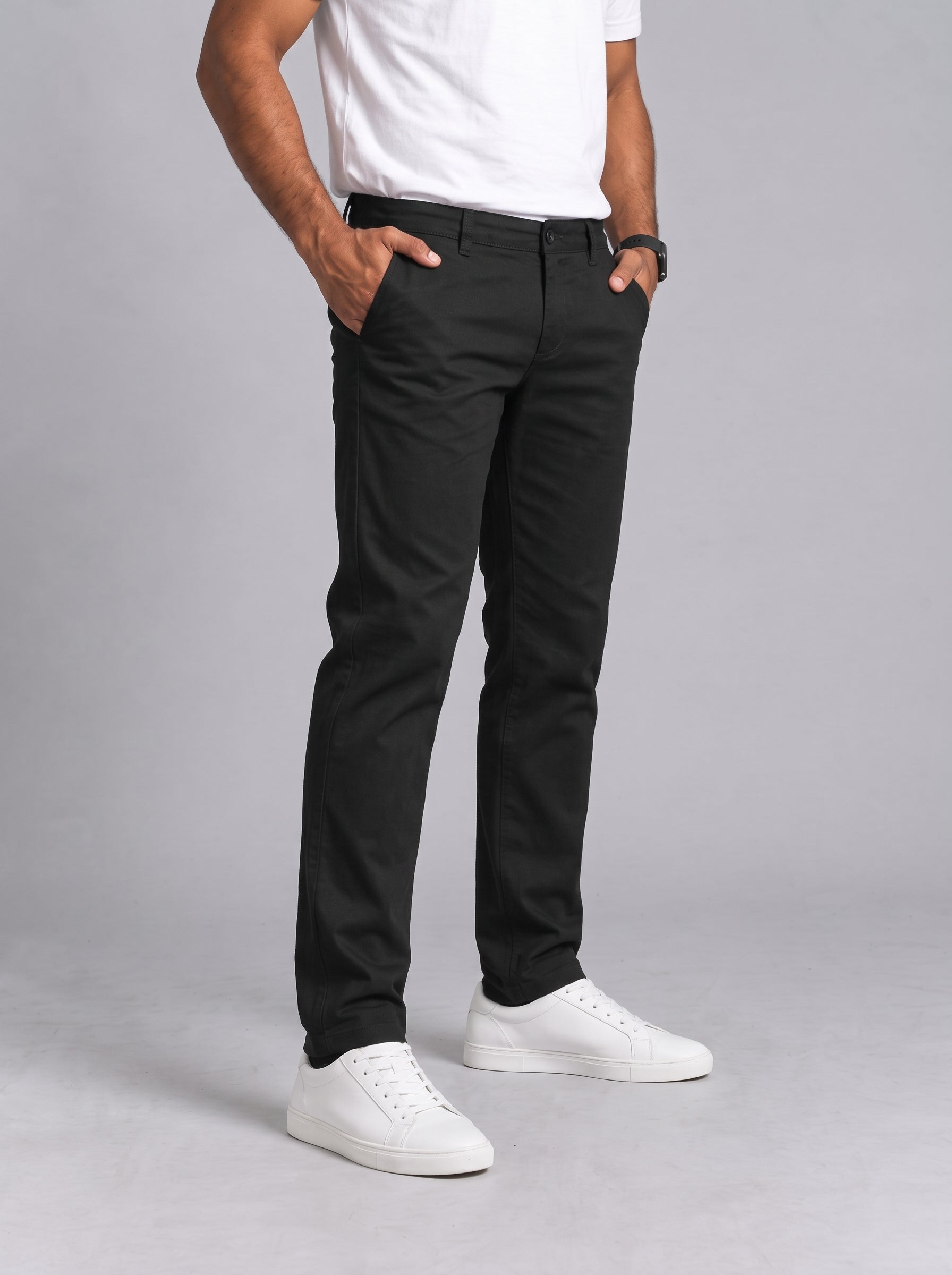 Calça Alfaiataria Masculina Impermeável com Ajuste Lateral