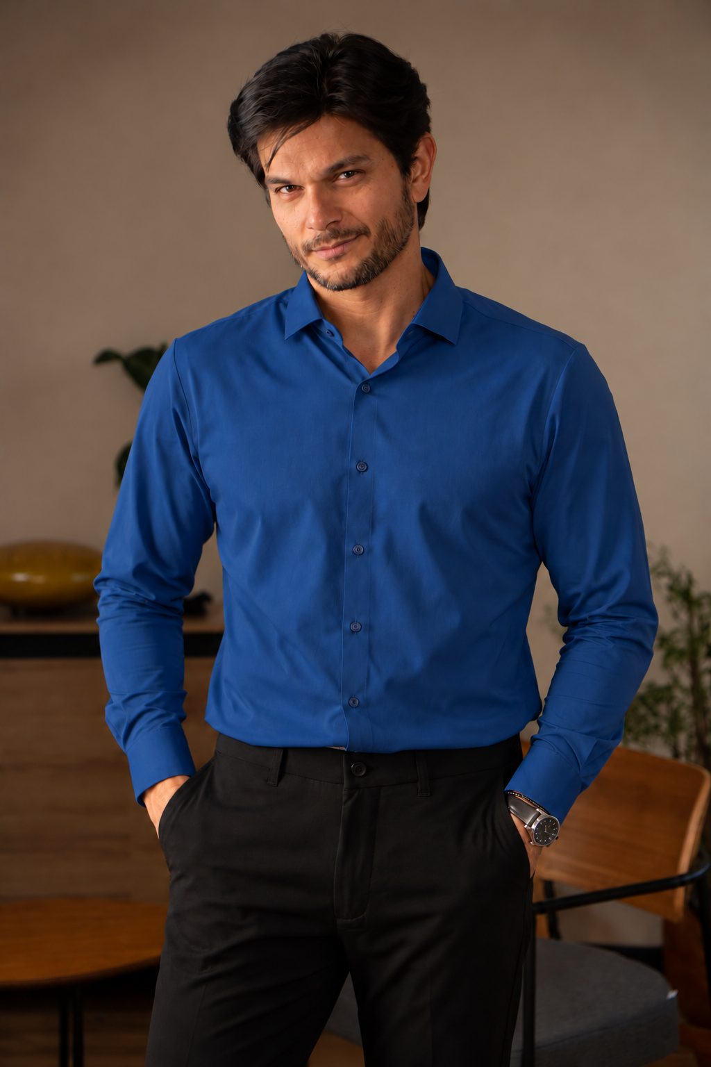 Camisa Social Tech Super Stretch