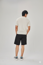 Polo Trictor Gola V Texturizada