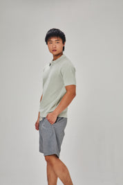 Polo Trictor Gola V Texturizada