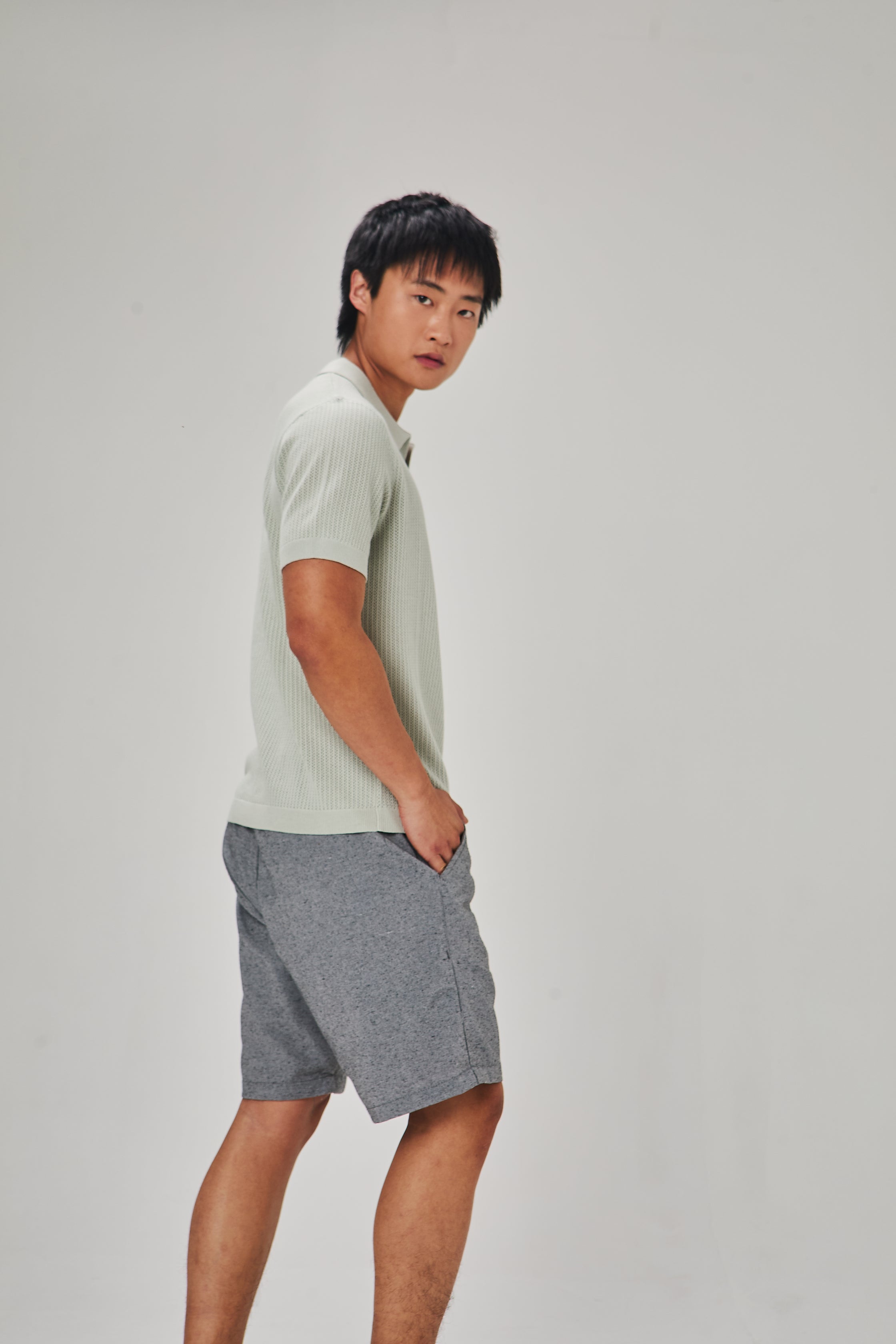 Polo Trictor Gola V Texturizada