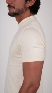 Camiseta Tricot Masculina Slim Básica