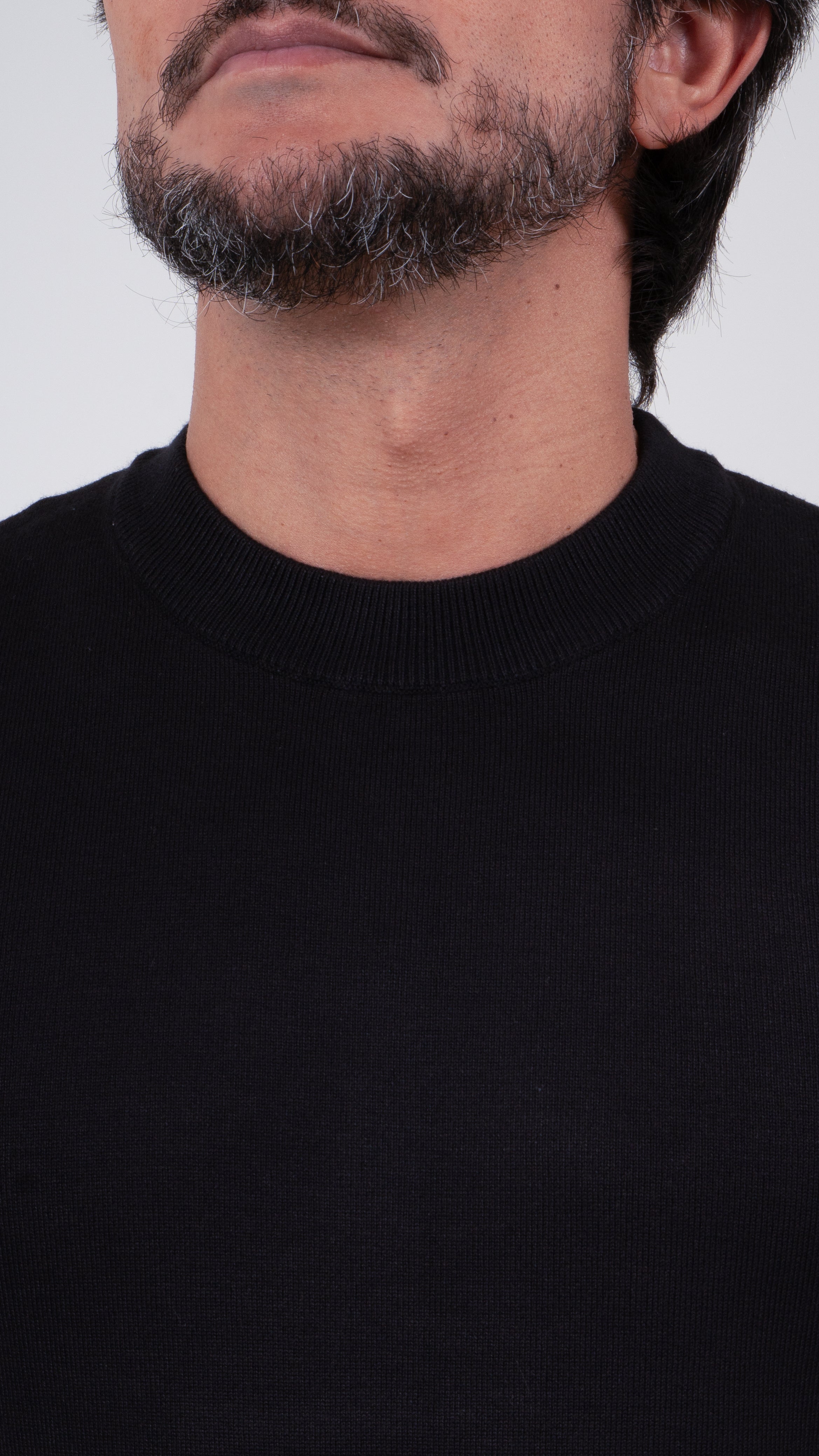 Camiseta Tricot Masculina Slim Básica