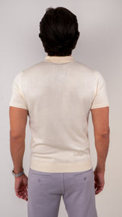 Camisa Polo Masculina Slim Tricot Lisa