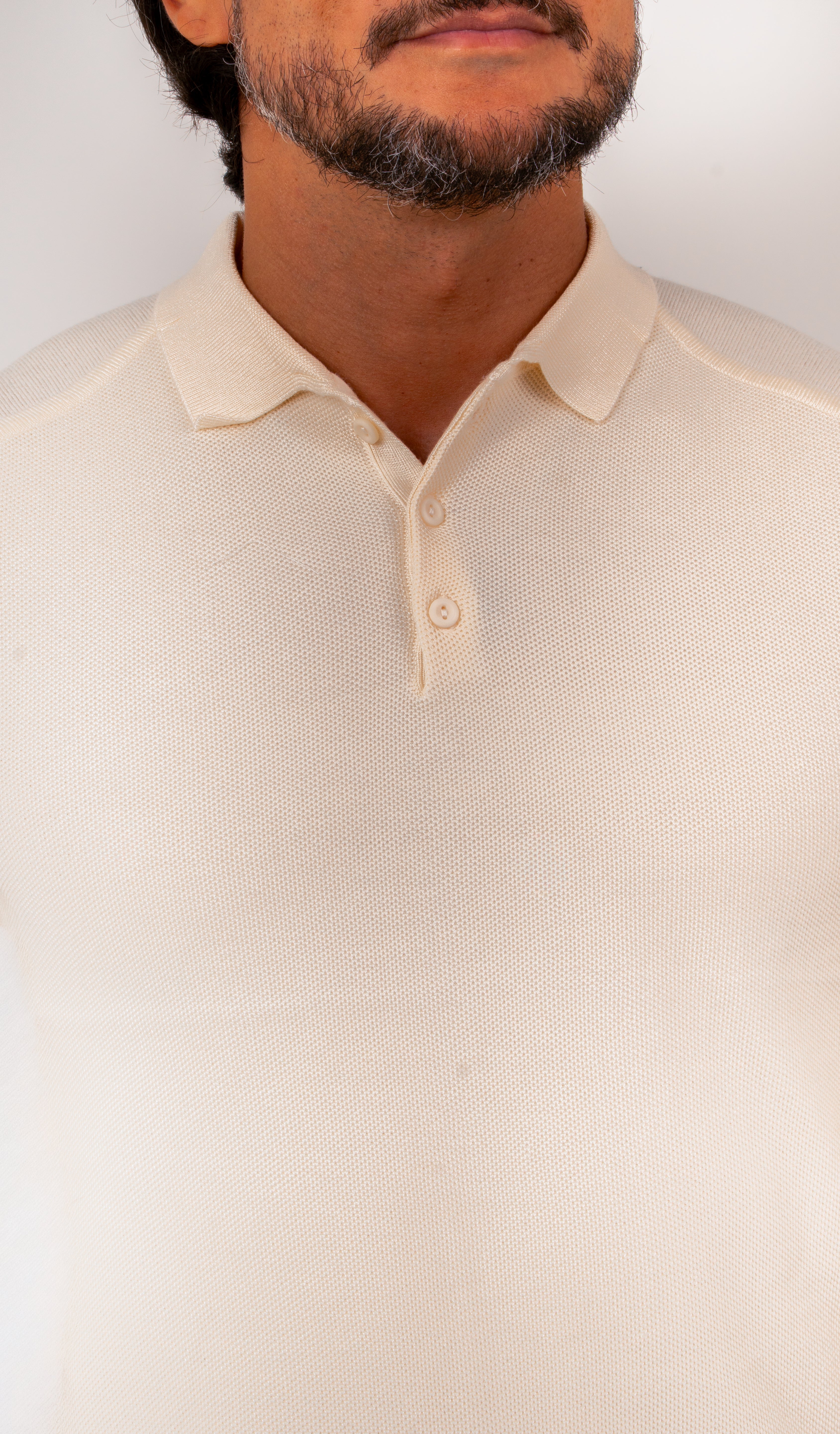 Camisa Polo Masculina Slim Tricot Lisa