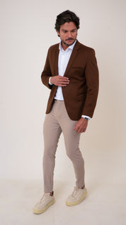 Blazer Masculino Slim Malha Confort