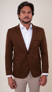 Blazer Masculino Slim Malha Confort