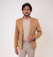Blazer Masculino Slim Malha Confort