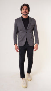 Blazer Masculino Slim Malha Confort