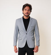 Blazer Masculino Slim Malha Confort