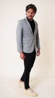 Blazer Masculino Slim Malha Confort