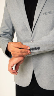 Blazer Masculino Slim Malha Confort
