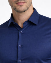 Camisa Social Masculina Manga Longa Passa Fácil