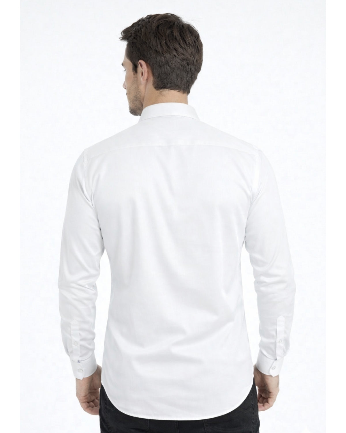 Camisa Social Masculina Manga Longa Passa Fácil
