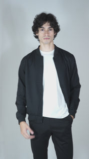 Jaqueta Masculina Bomber Linho
